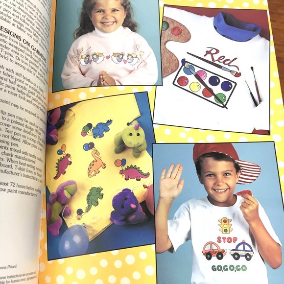 Iron-On Transfers 90's  Hundreds of Designs Vtg Book - Picture 5 of 15